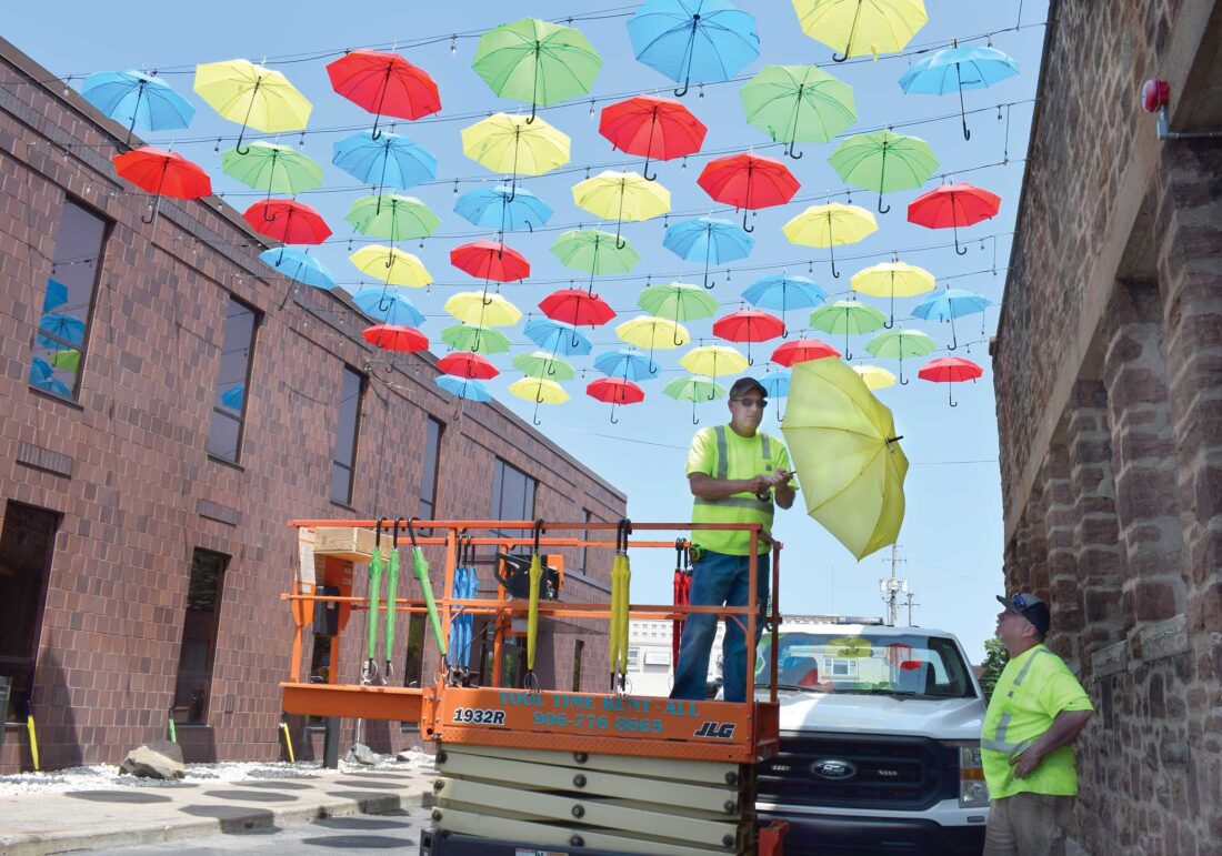 Getting the umbrellas out News, Sports, Jobs The Mining Journal